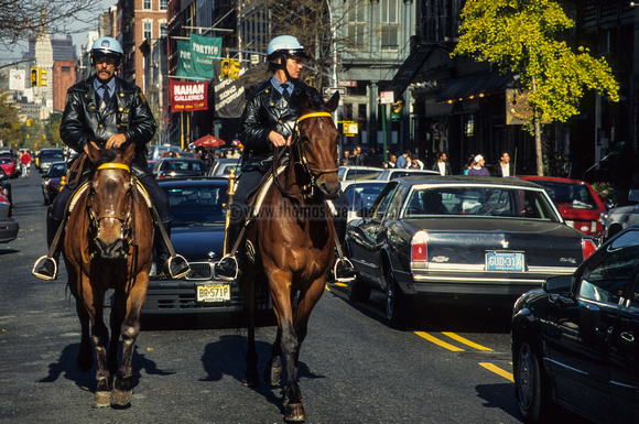horseriders policeman